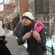 Sidwell, an avid Truther, attempts to convince a passerby of his complete prickishness.